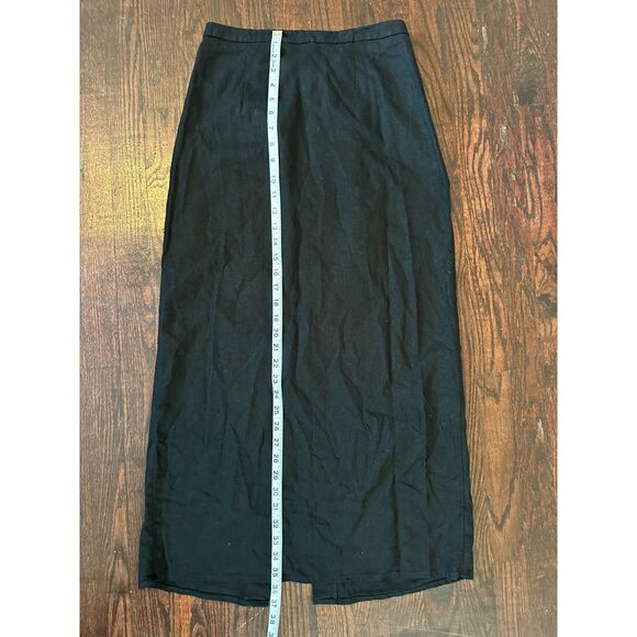 Old Navy Black Midi Skirt Size Small - Picture 5 of 8